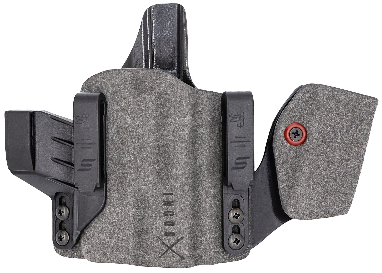 Safariland INCOG0835A0CX261MC IncogX IWB Holster Mag Caddy Boltaron Belt Clip Glock 17/19 RH