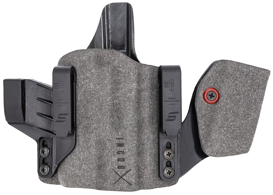 Safariland INCOG0835A0CX261MC IncogX IWB Holster Mag Caddy Boltaron Belt Clip Glock 17/19 RH