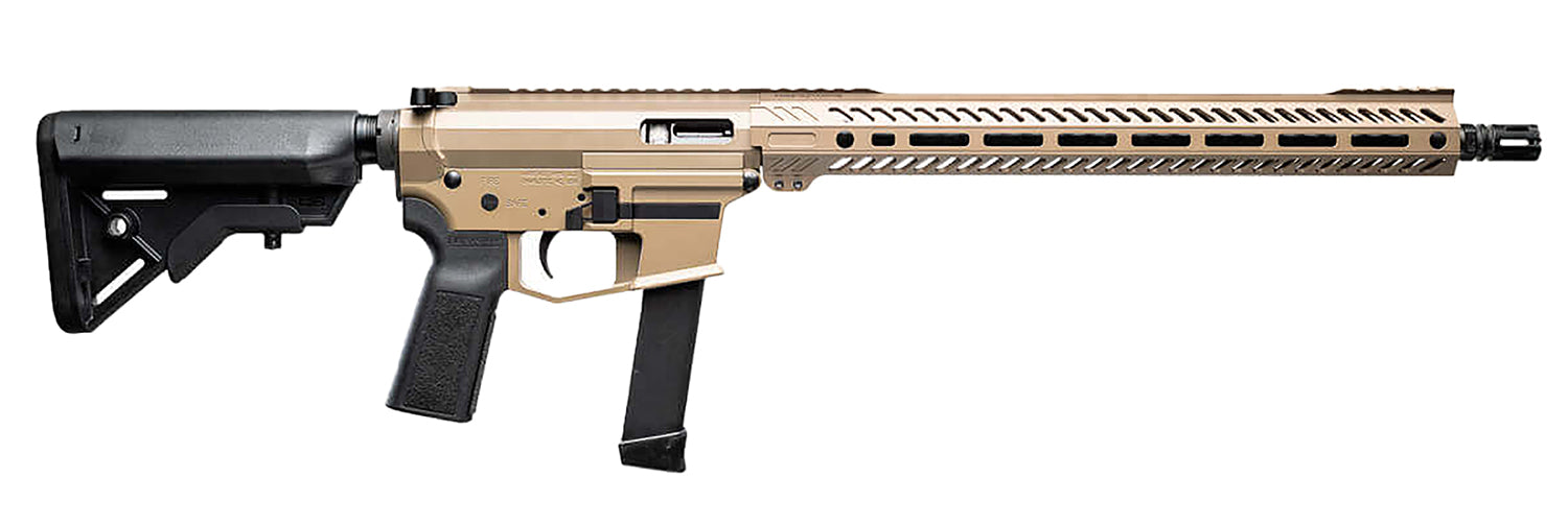 Angstadt Arms AAUDP09RFR UDP-9 9mm Luger 15+1 16" Black Melonite Threaded Barrel, Flat Dark Earth Cerakote Picatinny Rail Aluminum Receiver, 15" M-LOK Handguard, Black Synthetic B5 Bravo Stock