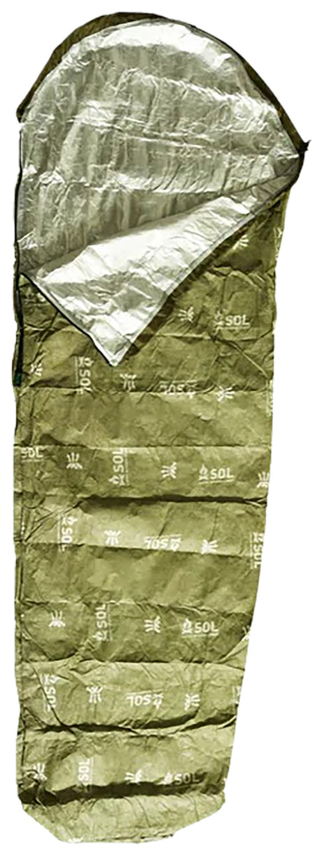 AMK SOL Escape Bivvy Breathable Survival Shelter with Condensation Control - Green