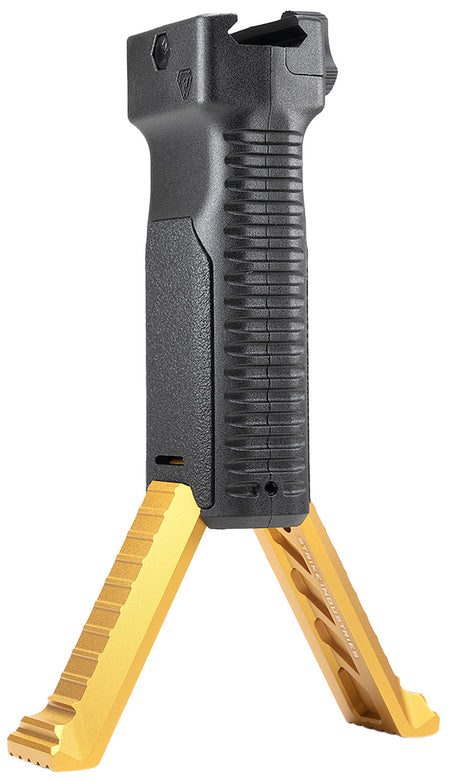 Strike Industries Aluminum Leg Bipod Foregrip Titan Polymer Quick Deploy