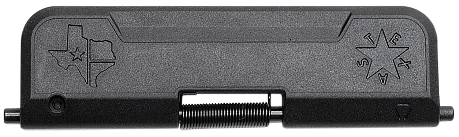 Strike Industries Black High-Density Polymer AR-15 Dust Cover Adjustable Detent Set Screw