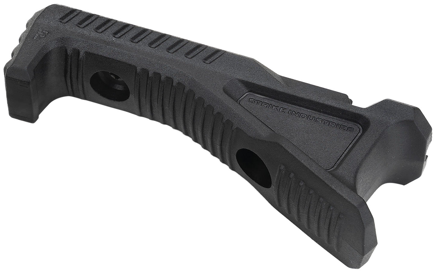 Strike Industries Black Polymer Cobra Fore Grip with Cable Management and Barricade Stop