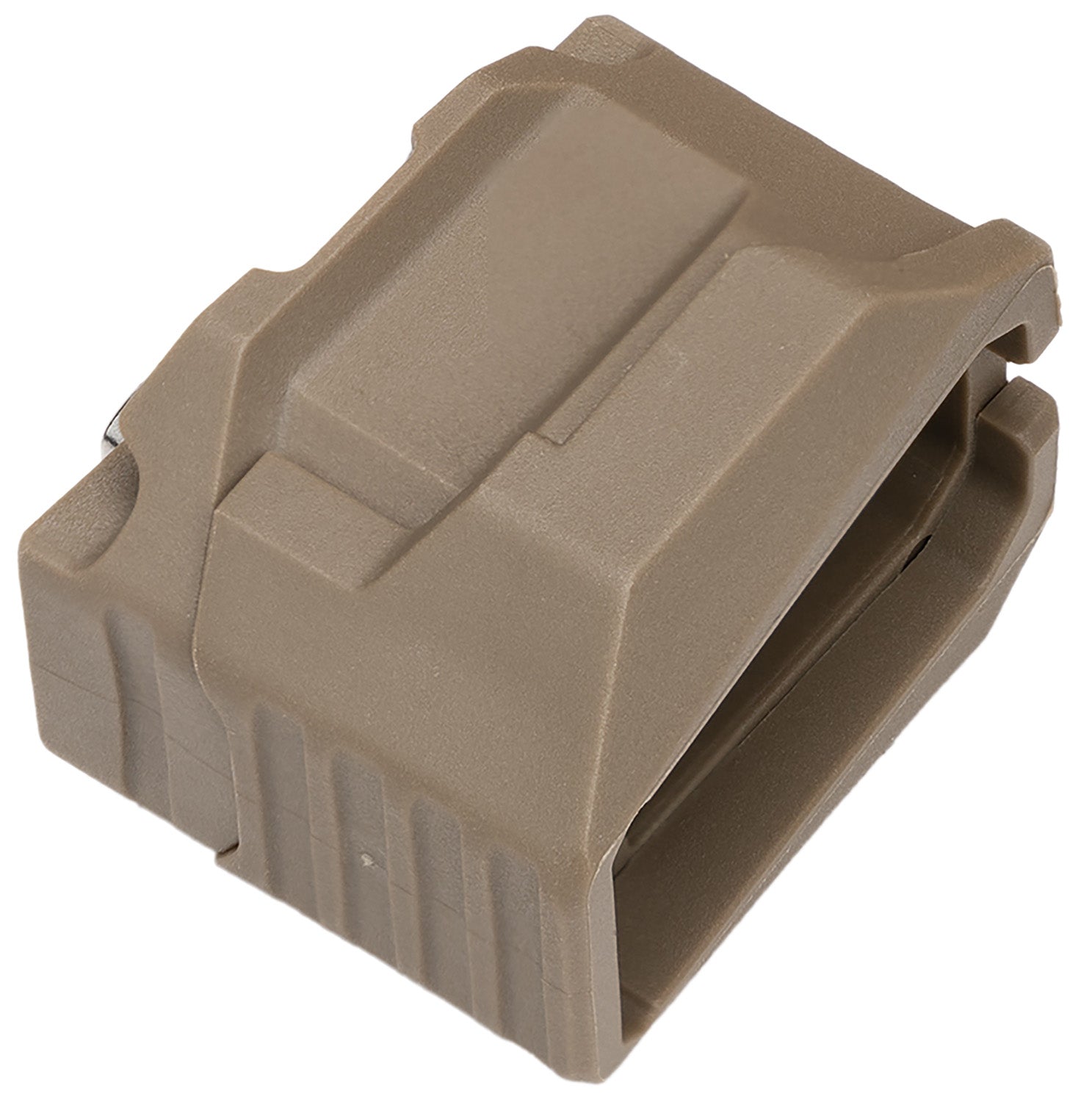 Strike Industries FDE M-LOK Angled Foregrip with Integrated Cable Management