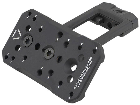 Strike Industries AMBUSHOM45 45-Degree Dual Footprint Optic Mount Black Anodized Picatinny Rail