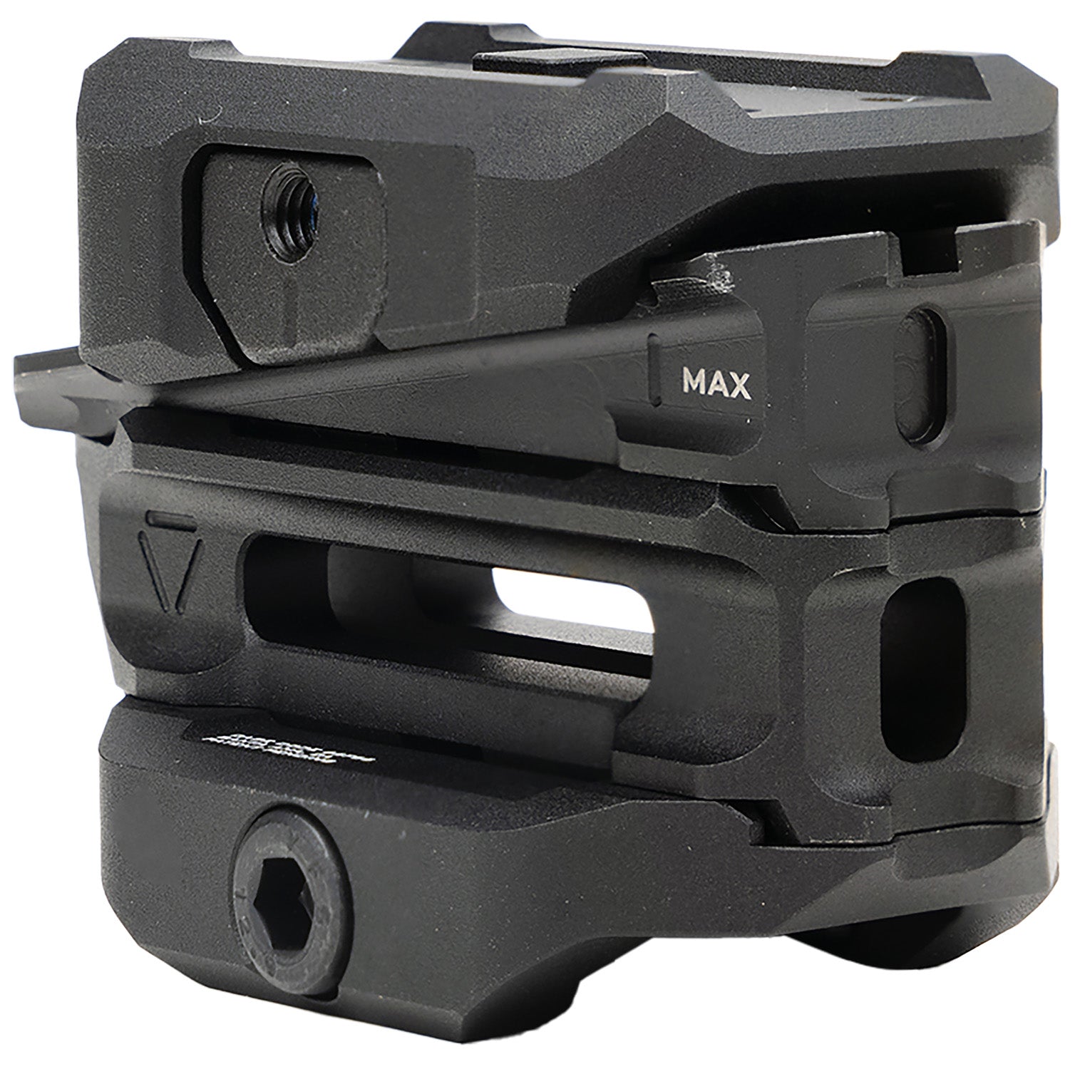 Strike Industries T1VOMBK Adjustable Variable Optic Mount Black Anodized Aimpoint Micro Compatible
