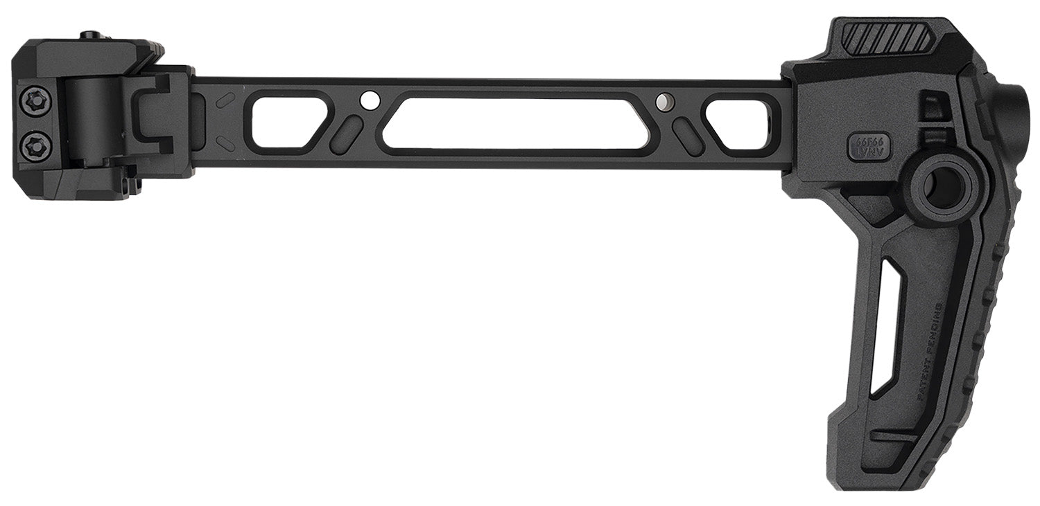 Strike Industries Black Dual Folding Adapter for Stocks and Braces 1913 Picatinny Rail Interface 9.44"