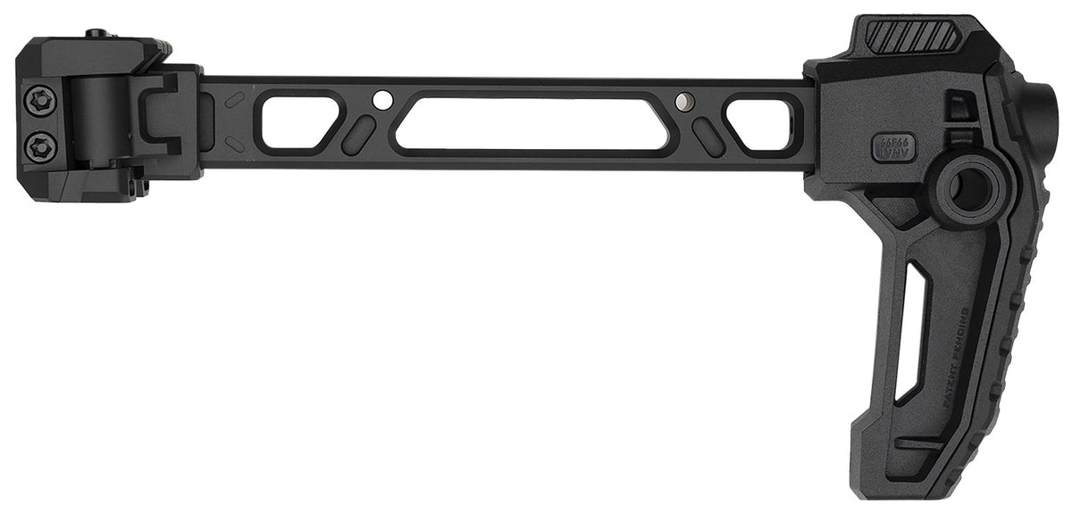 Strike Industries Black Dual FSA with Stock End 1913 Picatinny Rail Mount 9.44 Inch Aluminum