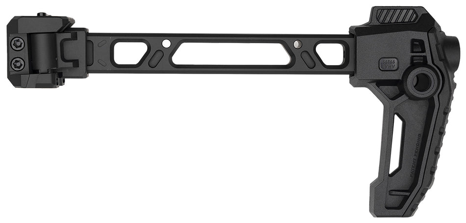 Strike Industries Black Dual FSA with Stock End 1913 Picatinny Rail Mount 9.44 Inch Aluminum