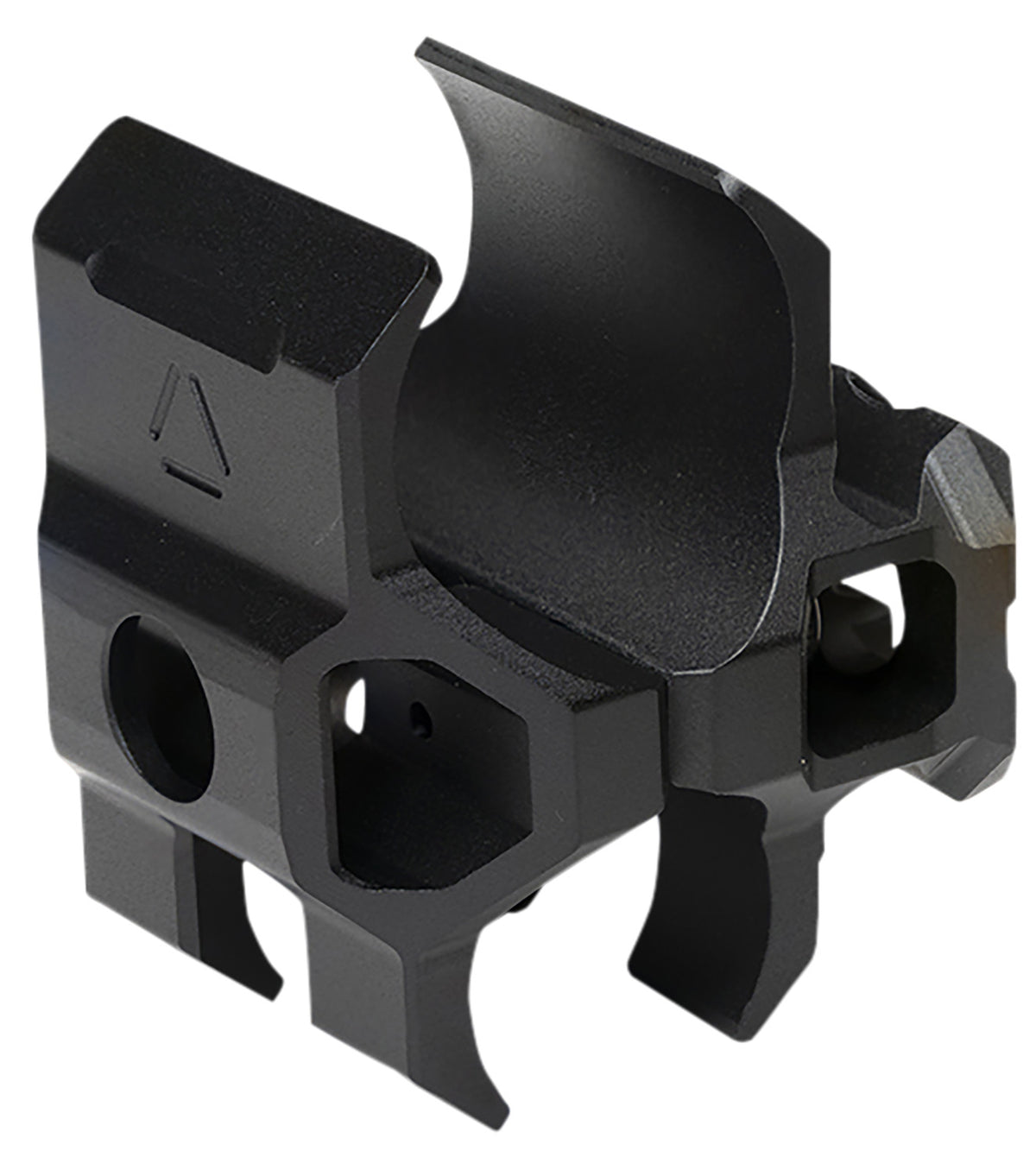 Strike Industries Black Anodized Shotgun Barrel Clamp 12 Gauge with QD Socket and Rail