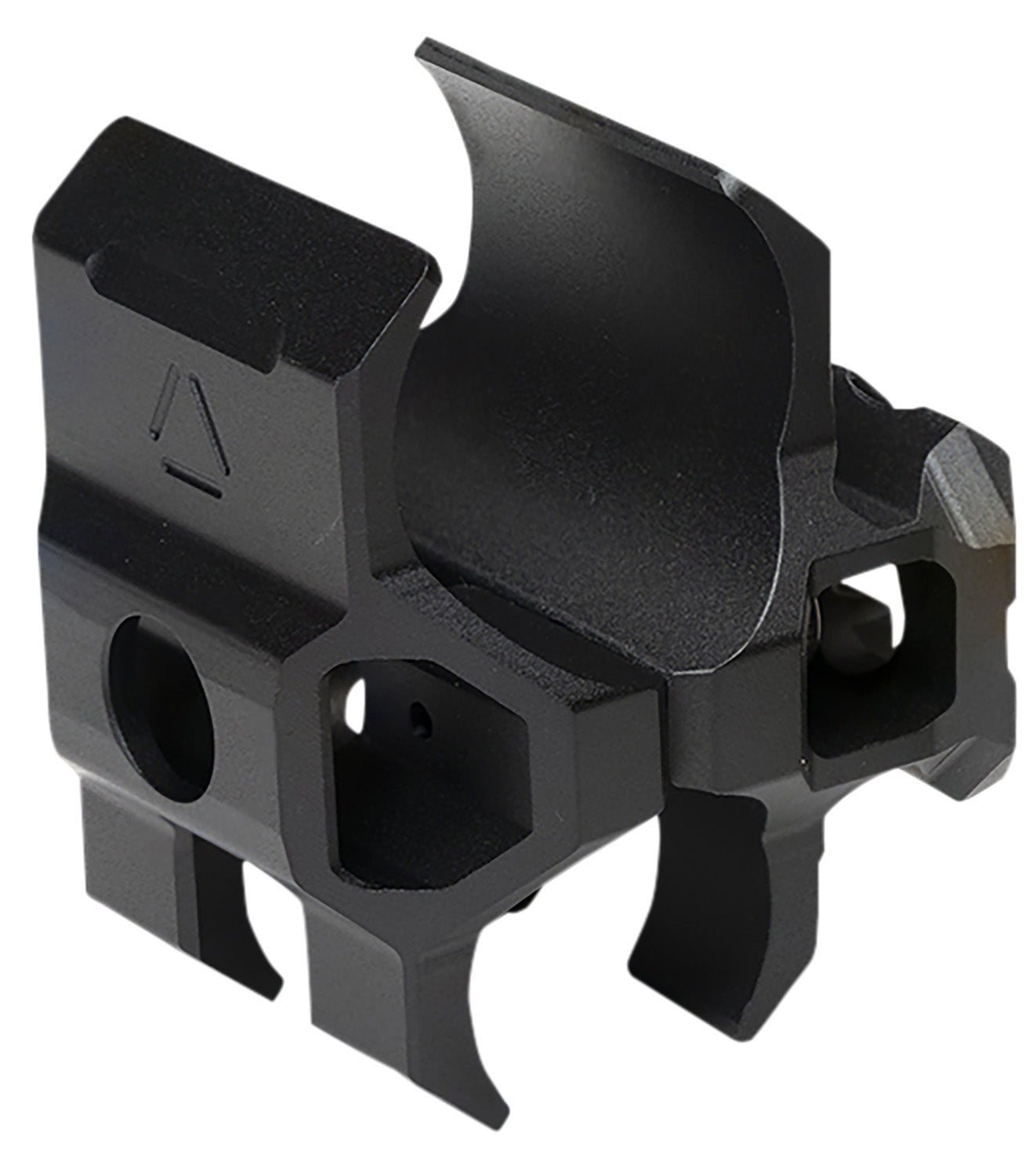Strike Industries Black Anodized Shotgun Barrel Clamp 12 Gauge with QD Socket and Rail