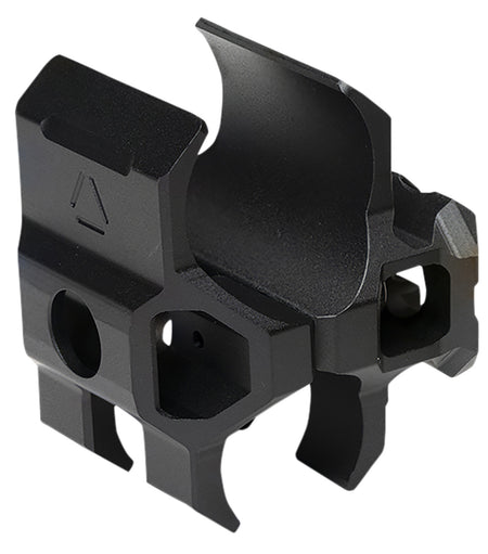 Strike Industries Black Anodized Shotgun Barrel Clamp 12 Gauge with QD Socket and Rail
