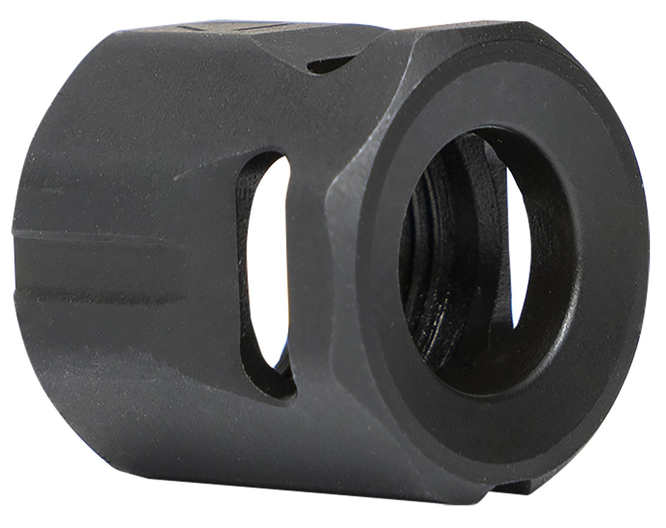 Strike Industries Black Steel Micro Circle Threaded Compensator 1/2x28 9mm/357 SIG