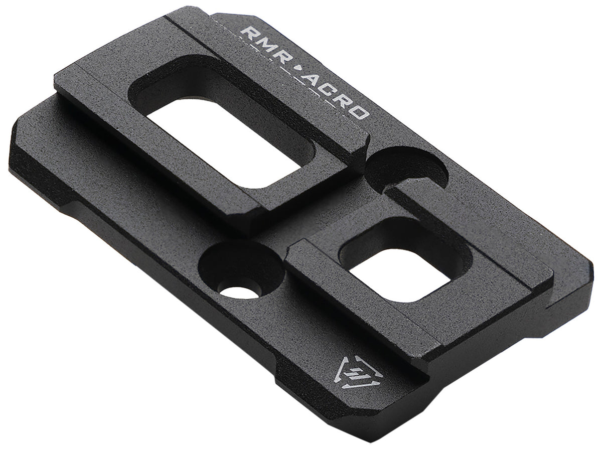 Strike Industries RMR to ACRO Footprint Mounting Adapter Plate Anodized Black