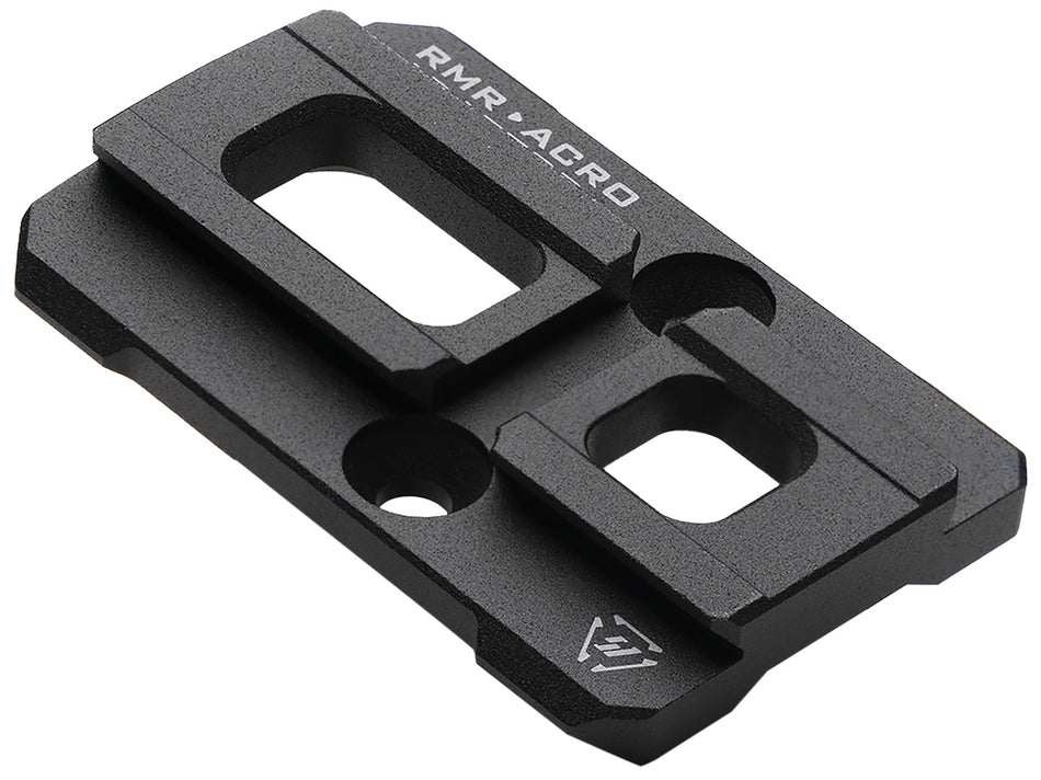 Strike Industries RMR to ACRO Footprint Mounting Adapter Plate Anodized Black