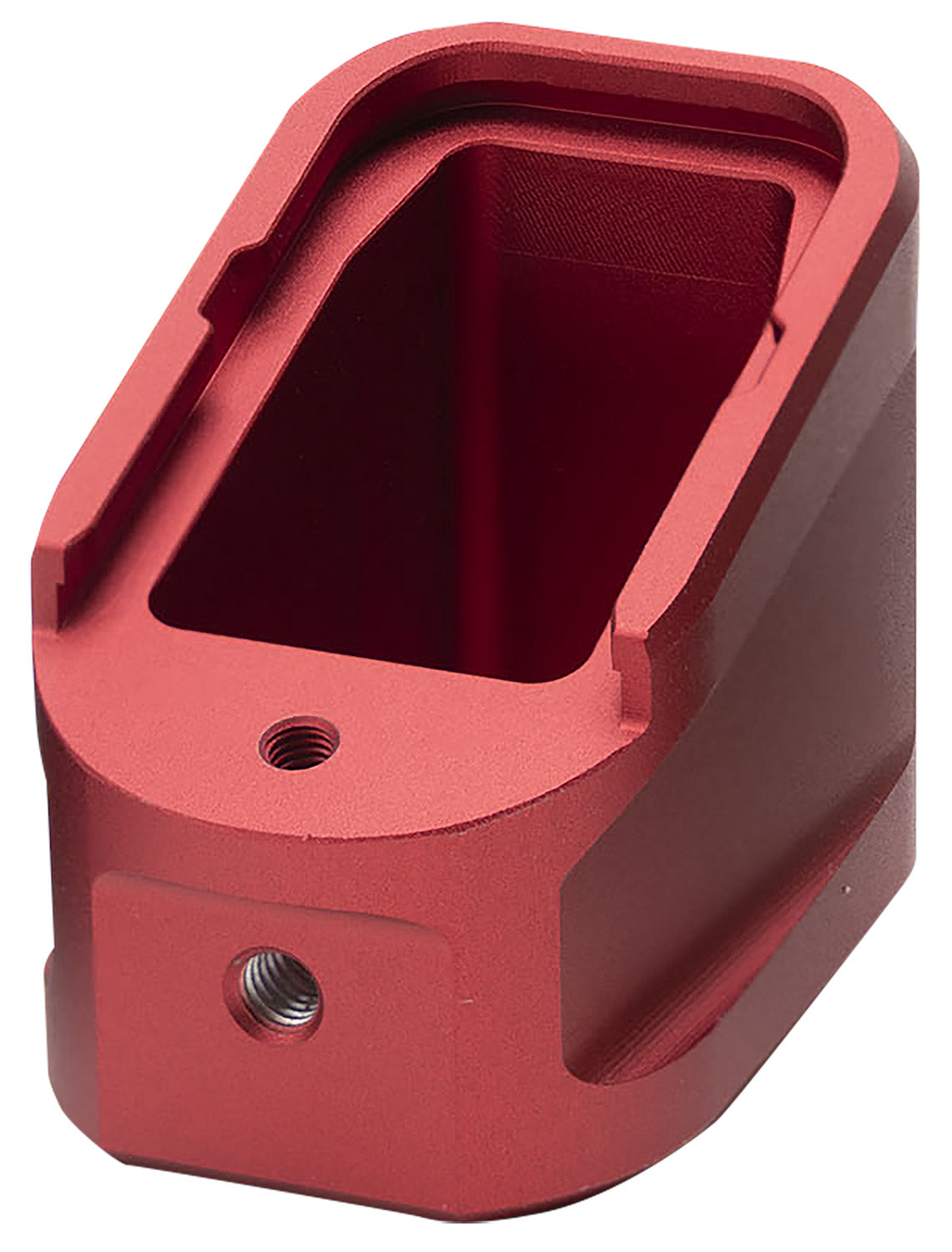 Strike Industries Red 6061-T6 Aluminum Extended Magazine Plate for Glock G17/G22