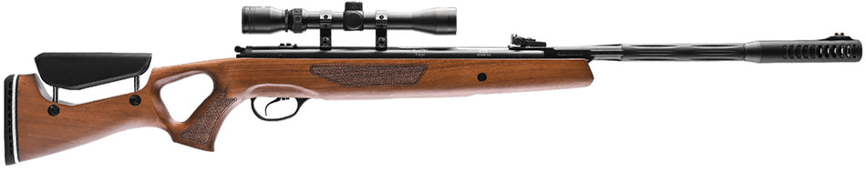 Hatsan Mod 65 Break Action Air Rifle .22 Cal Wood Stock Quattro Trigger