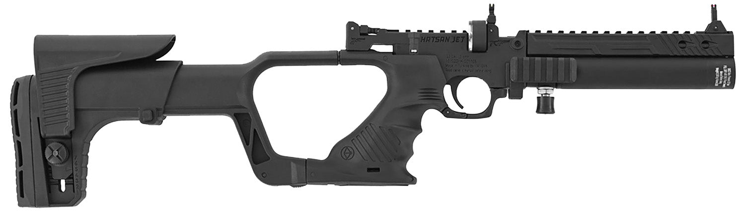 Hatsan Jet I .177 Cal Side-Lever PCP Air Rifle Dual Air Cylinders Black