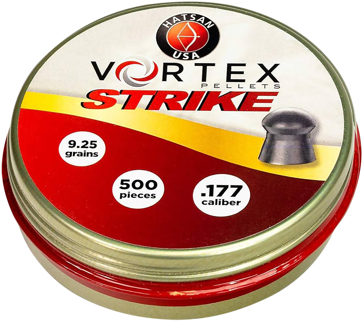 Hatsan USA Vortex Strike 177Cal Lead Domed Pellets Bottle of 500