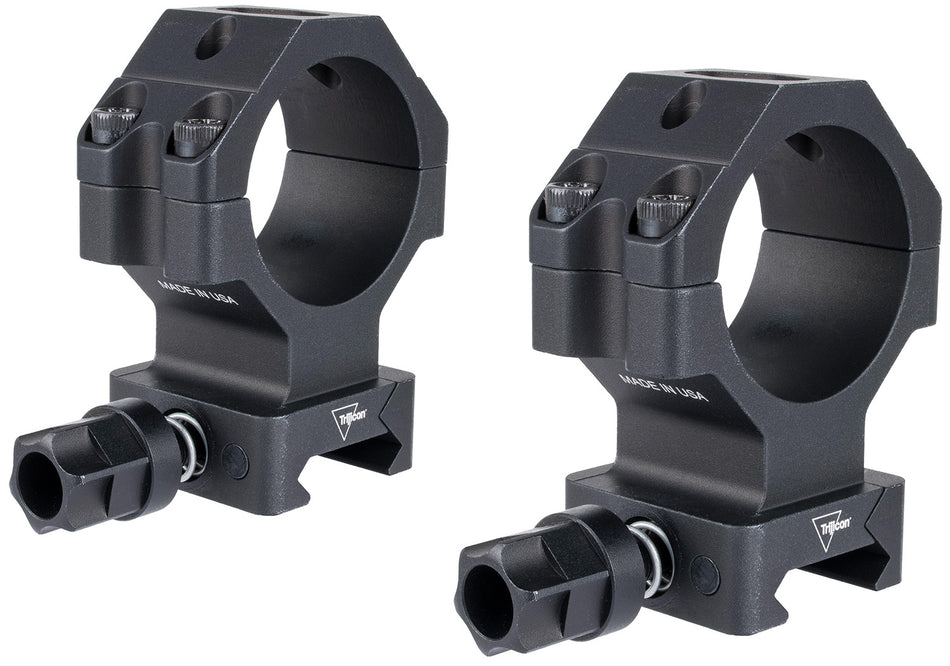 Trijicon AC22067 Q-LOC Technology 30mm Extra High Matte Black Riflescope Rings