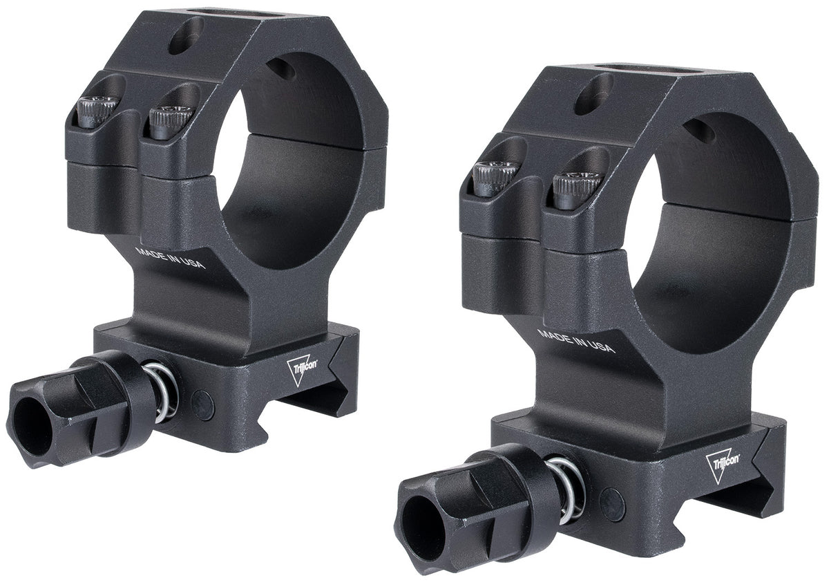 Trijicon AC22075 Q-LOC Technology 35mm Extra High Matte Black Riflescope Rings