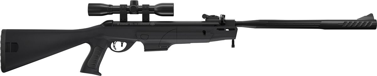 Crosman Mag-Fire Diamondback .22 Caliber Break Barrel Air Rifle All-Weather Tactical Stock 4x32 Scope