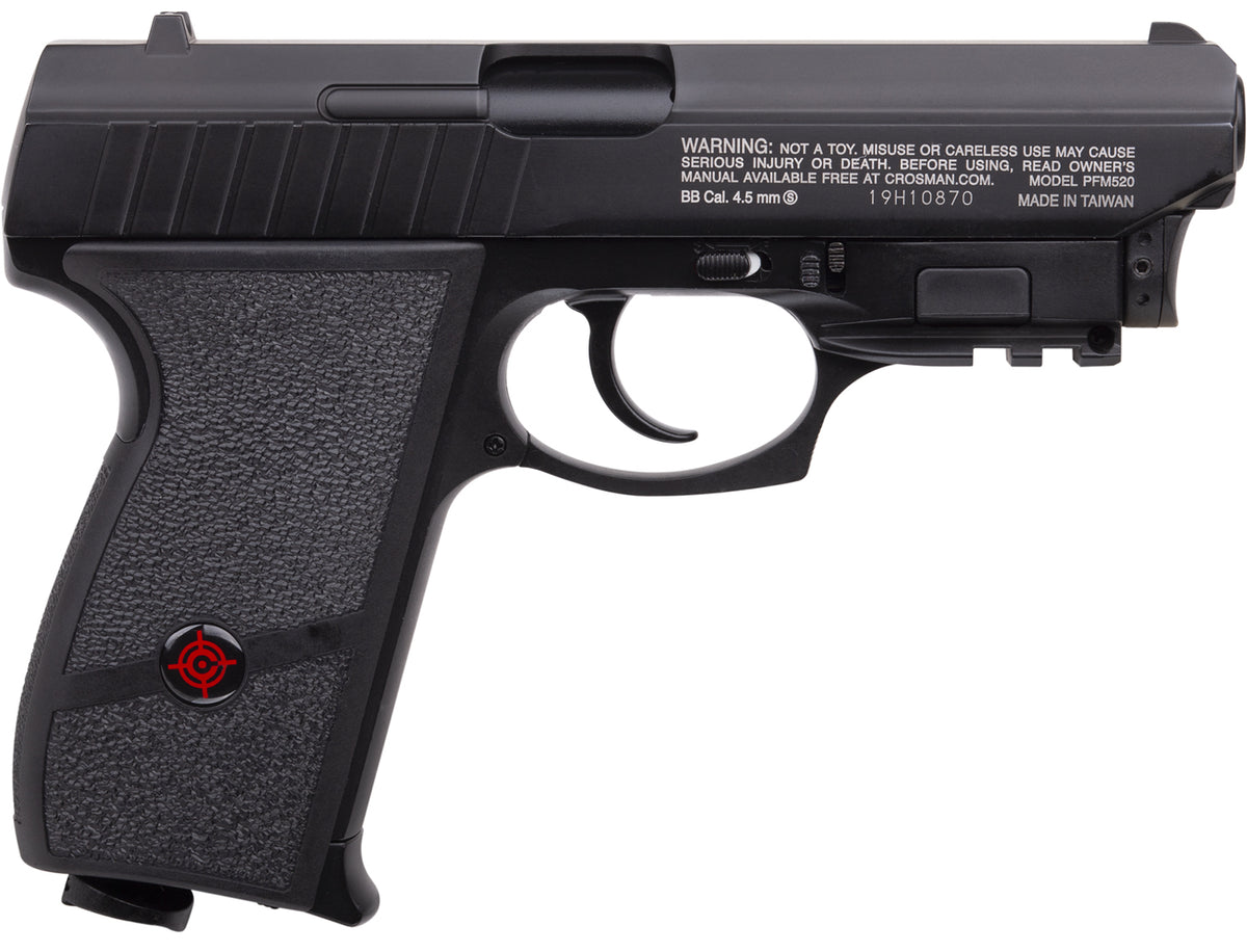 Crosman Night Stalker PFM520 .177 Caliber CO2 BB Air Pistol 18-Round Capacity