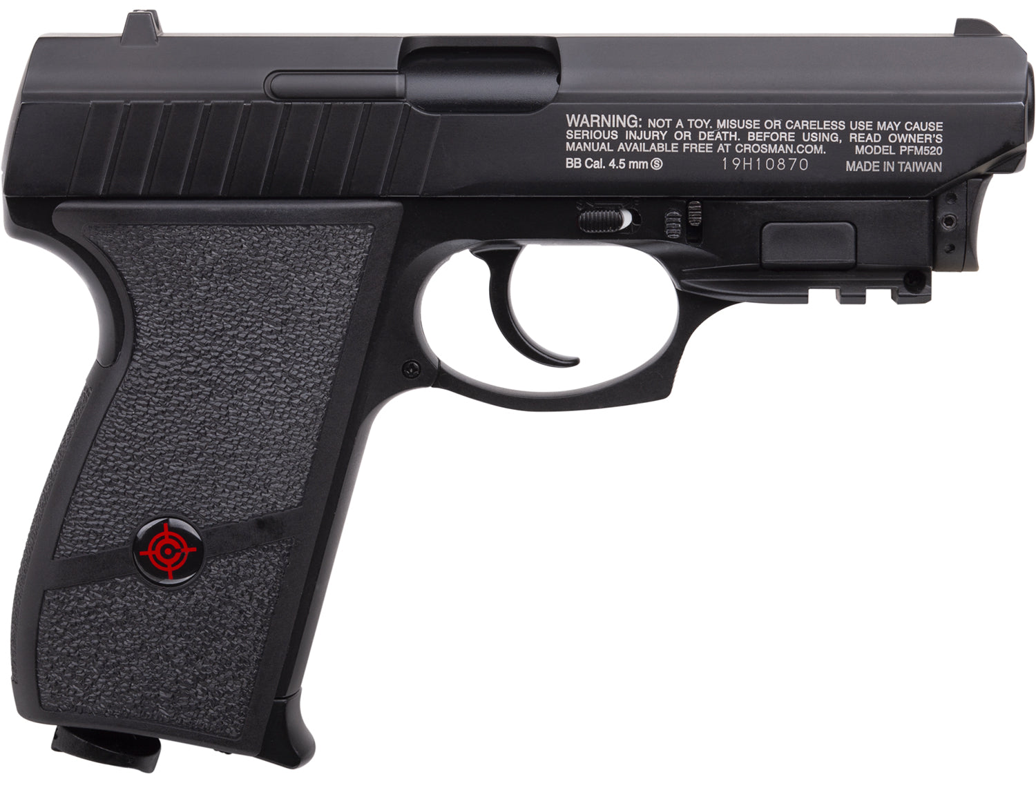 Crosman Night Stalker PFM520 .177 Caliber CO2 BB Air Pistol 18-Round Capacity