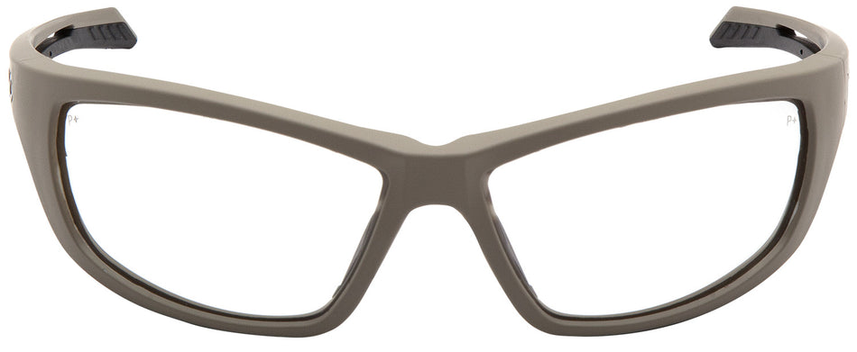 Pyramex VGST1310T Howitzer Protective Eyewear Clear Anti-Fog Lens Tan Frame