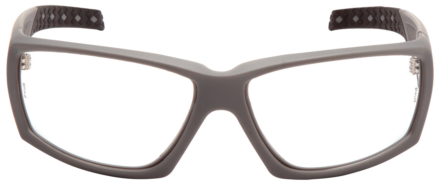 Pyramex VGSUG710T OverWatch Protective Eyewear Clear Anti-Fog Lens Urban Gray Frame