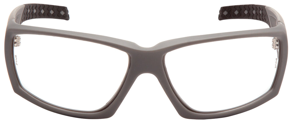 Pyramex VGSUG710T OverWatch Protective Eyewear Clear Anti-Fog Lens Urban Gray Frame