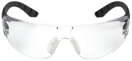 Pyramex PYSBG9610ST Endeavor Protective Eyewear Clear Anti-Fog Lens Black-Gray Frame