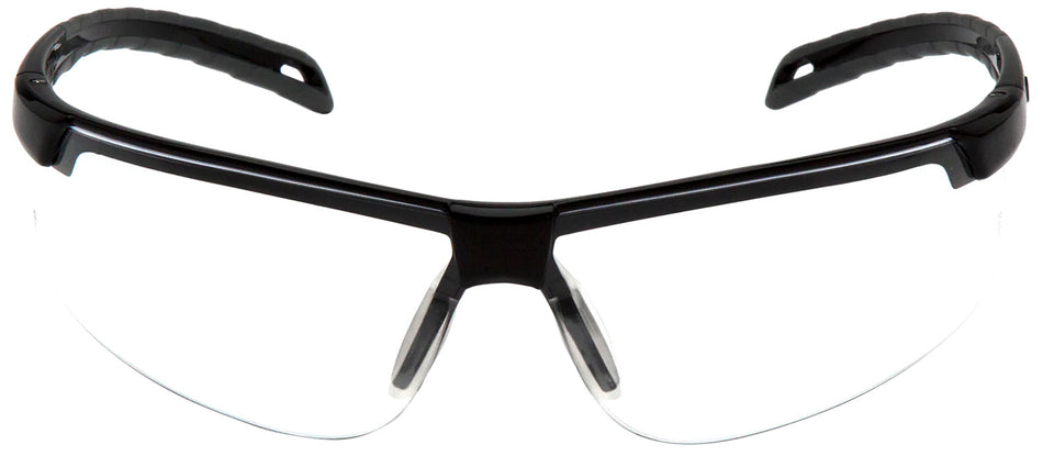 Pyramex PYSB8610DT Everlite Protective Eyewear Clear Anti-Fog Lens Black Frame
