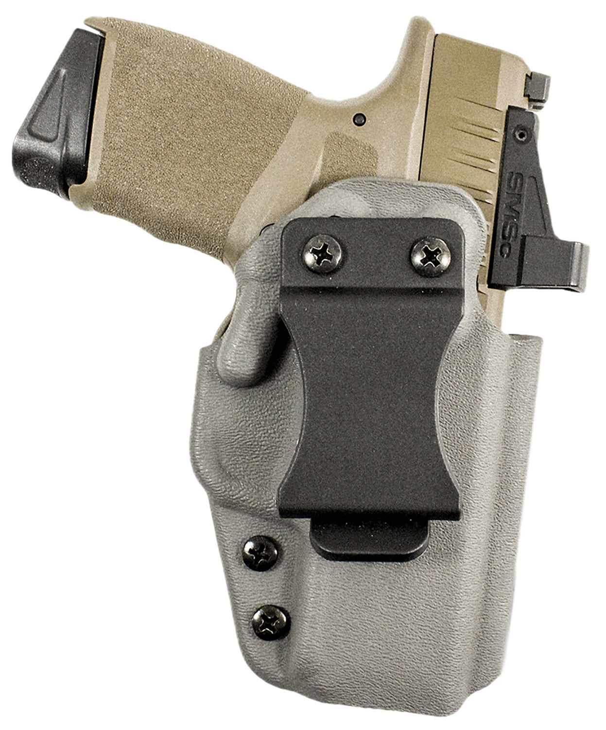 DeSantis Mean Streak Pewter Gray Kydex IWB Holster w/Claw Glock 19/45/23/32 Right Hand