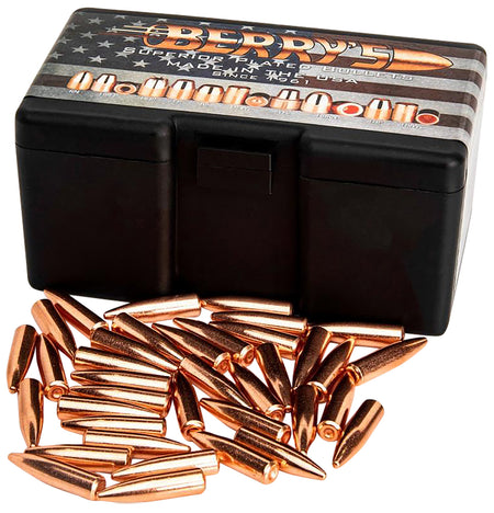 Berry's 02186 Superior Rifle Plated Bullets 300 Blackout 200gr Spire Point 500/Box