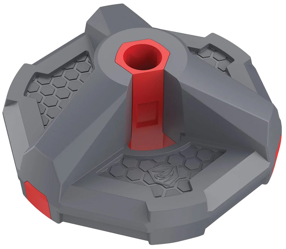 Real Avid AVSAMM Smart-Assist Magnetic Mount for Gun Workstation Accessories, Gray/Red Plastic