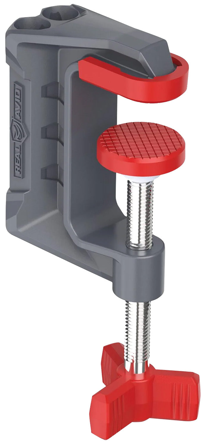 Real Avid AVSACM Smart-Assist C-Mount Gray/Red with 4 Mounting Ports for Simultaneous Accessory Use