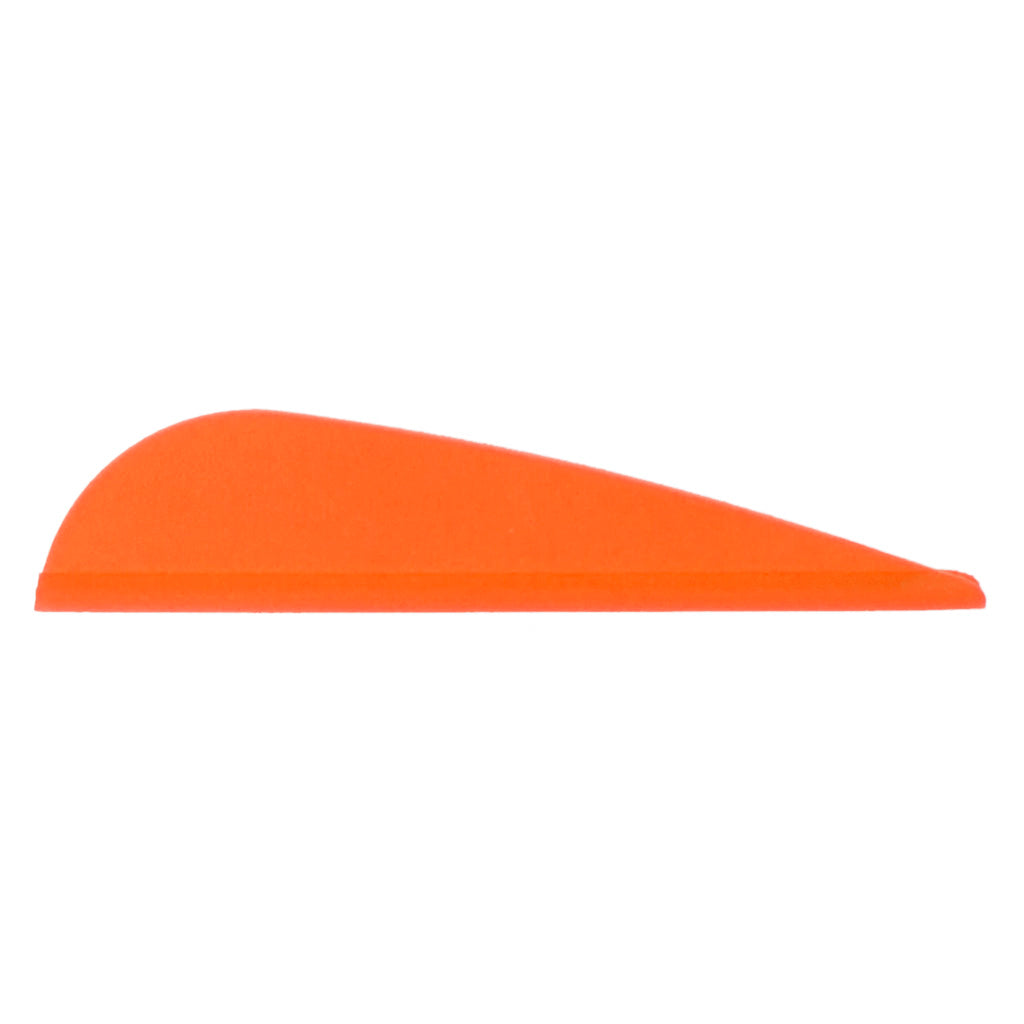 AAE Plastifletch Elite Fire Orange Fletching Vanes 1.75 in. 100 pk.