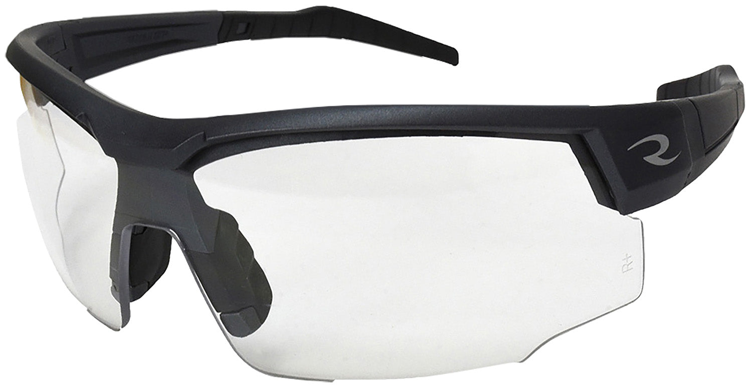 Radians CSB1041CS Ballistic Safety Glasses Clear Lens Black Frame