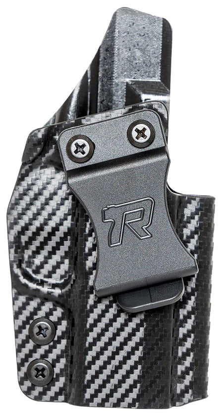 Rounded Gear Right Hand KYDEX IWB Concealed Carry Holster for Sig Sauer P365 Black