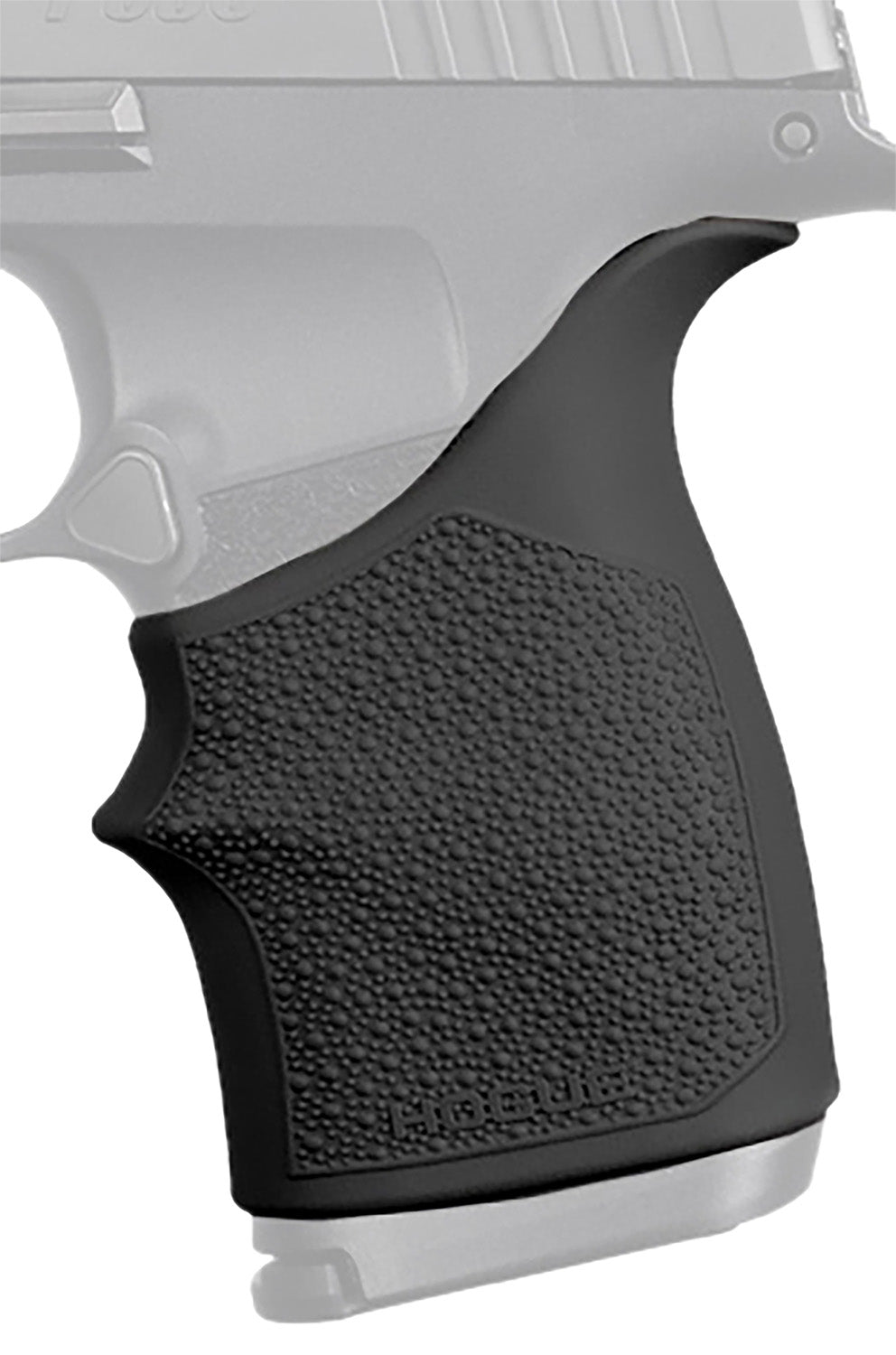 Hogue 18710 Beavertail HandAll Grip Sleeve Black Rubber for Compact Pistol Frames
