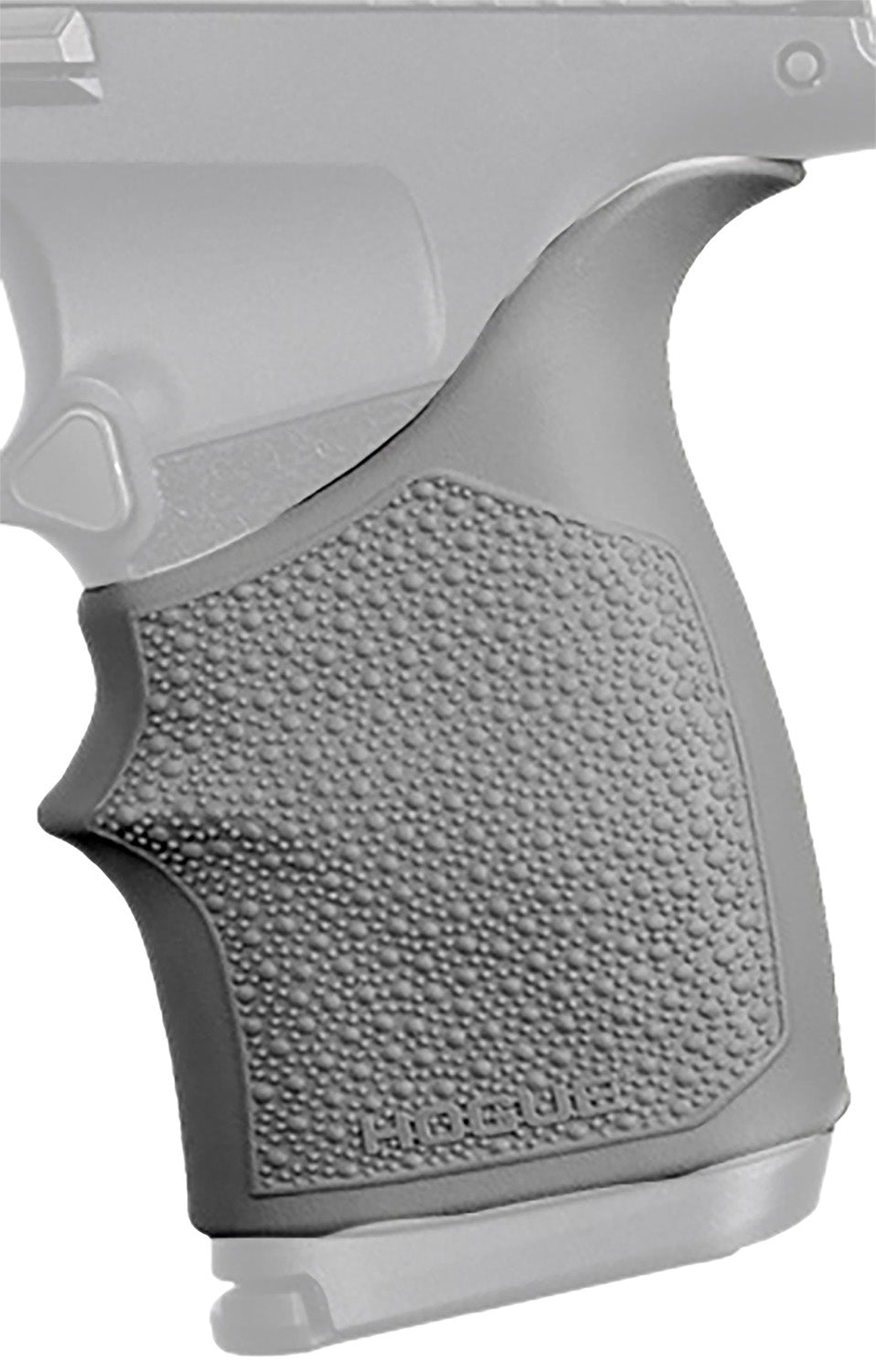 Hogue 18712 Beavertail HandAll Grip Sleeve Slate Gray Rubber for Compact Pistol Frames