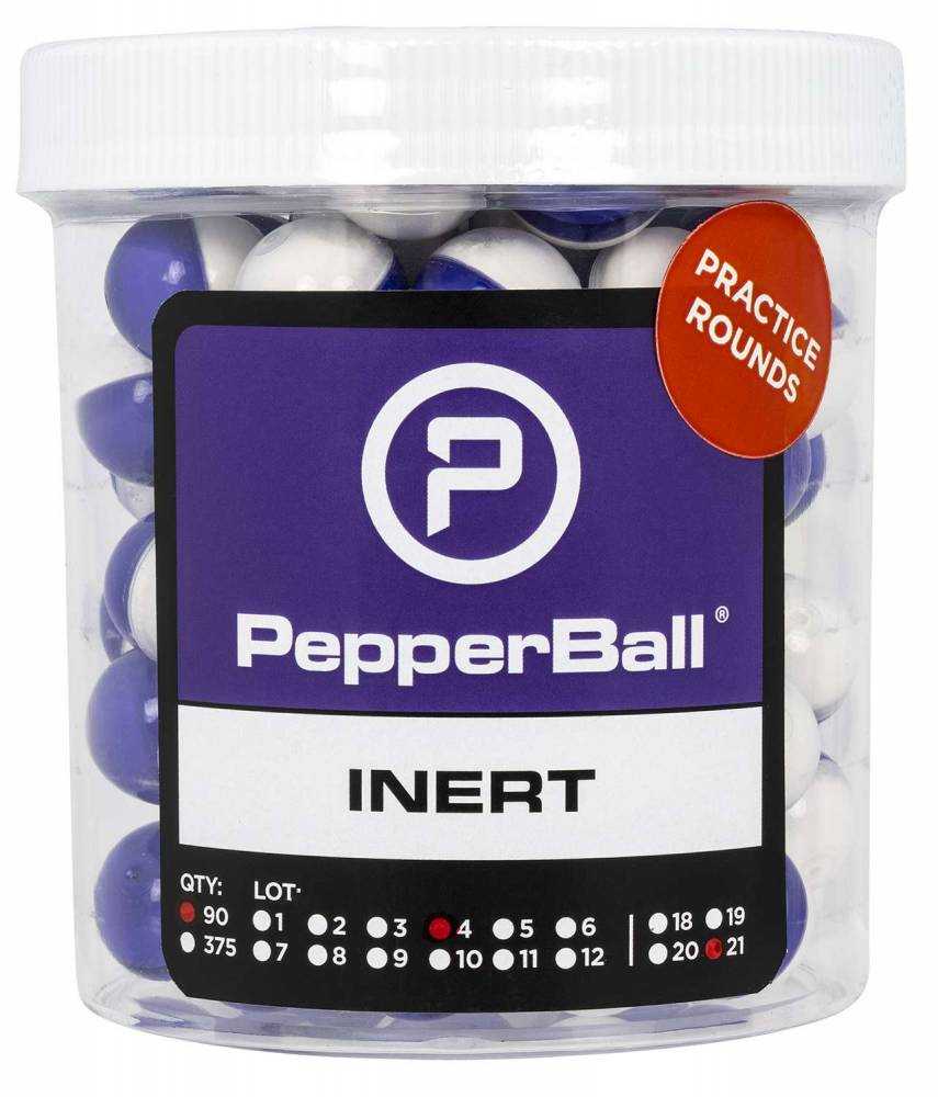 PepperBall Inert Projectiles 90-Pack Training Rounds