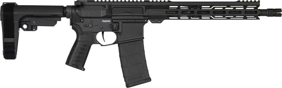 CMMG 30AB20FAB Banshee MK4 300 Blackout 30+1 12.50" Black Nitride Medium Taper Threaded Barrel, EML 7" M-LOK Handguards, Black Armor Cerakote Aluminum Picatinny Rail Receiver, CMMG Zeroed Grips