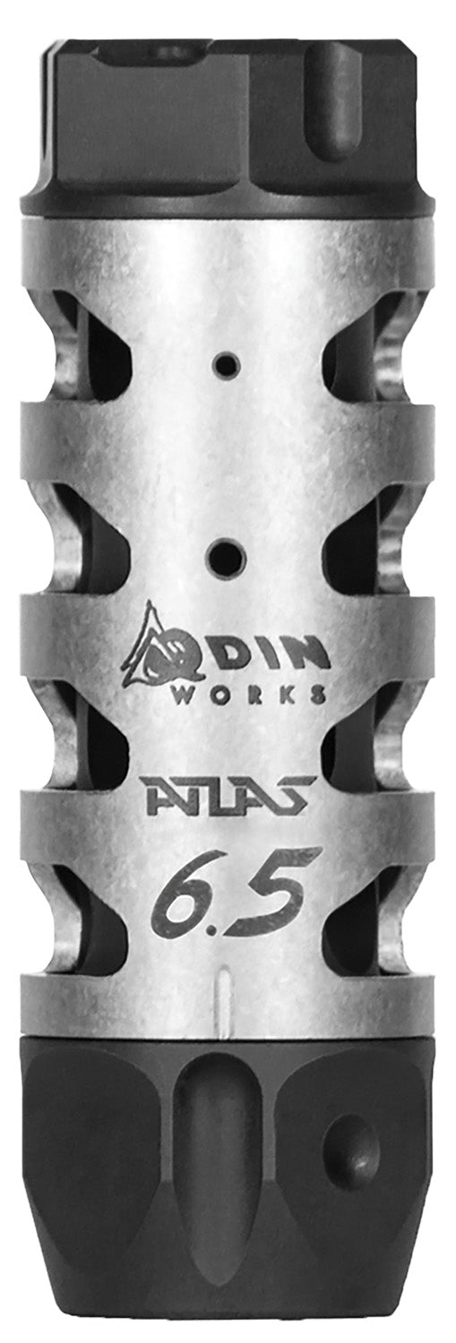 Odin Works Atlas Modular Compensator 6.5 Grendel 5/8-24 Threads 3" Overall Length