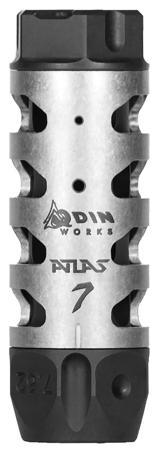 Odin Works Atlas Modular Compensator 7.62 Caliber 5/8-24 Threads 3.06" Overall Length
