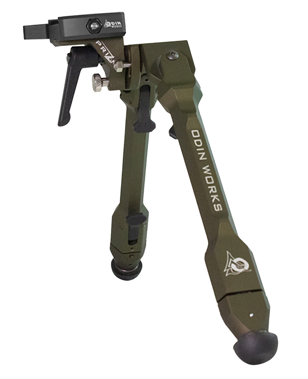 Odin Works Precision Bipod Arca Ranger Green 4"-14.5" 6061 Aluminum 303 Stainless BPPRIZMARCARG