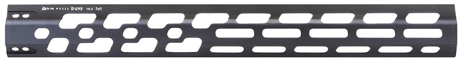 Odin Works RUNE M-LOK AR-15 Forend 15.2", Lightweight Black Aluminum, Mounting Hardware