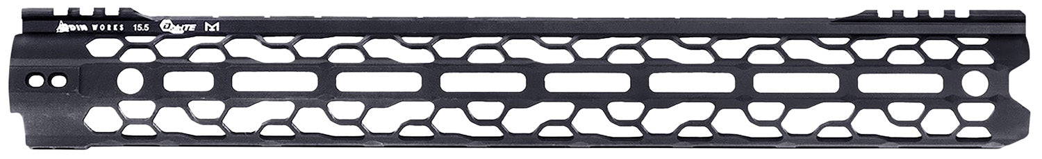 Odin Works 15.5" O2 Lite M-LOK AR-15 Forend Lightweight Black Aluminum with Mounting Hardware