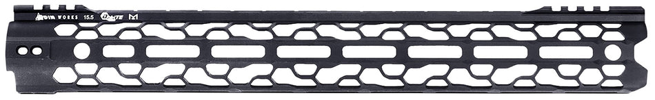 Odin Works 15.5" O2 Lite M-LOK AR-15 Forend Lightweight Black Aluminum with Mounting Hardware